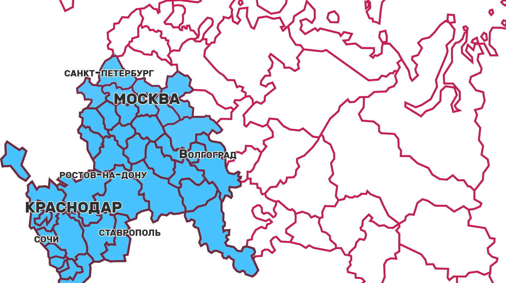 Карта в Солнечногорске